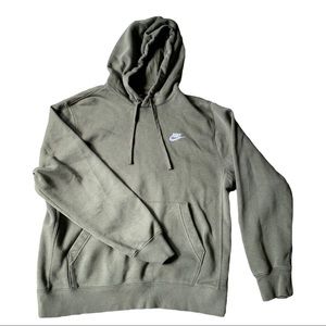 Nike size medium green sweatshirt.
